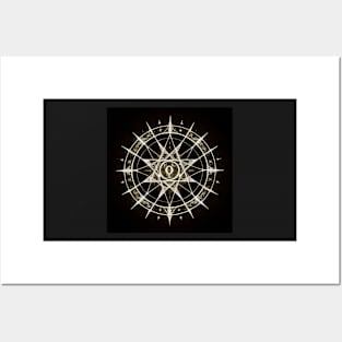 Esoteric Sigil Art design Posters and Art